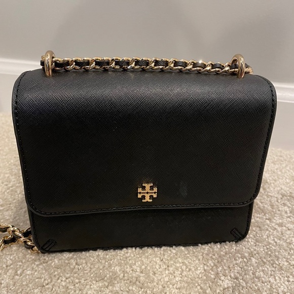 Tory Burch Bags Tory Burch Mini Robinson Convertible Leather